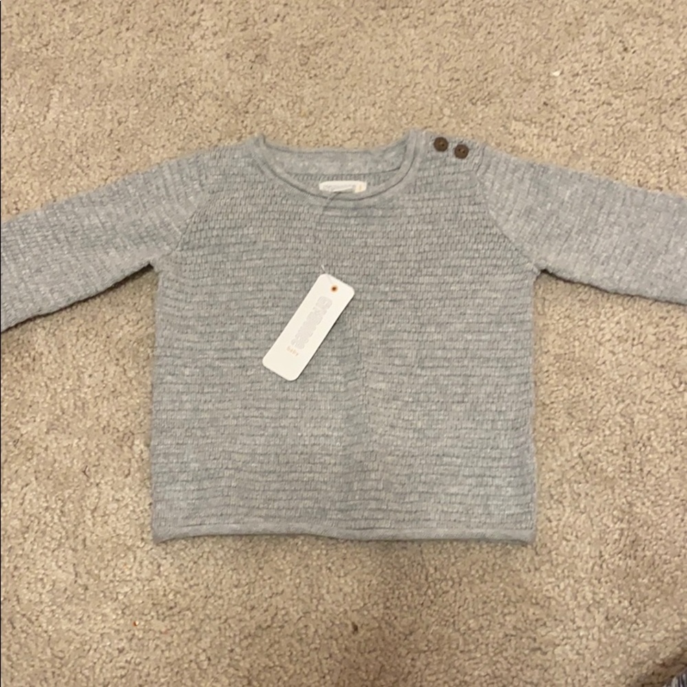 Grey Gymboree sweater